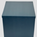 Geschenkbox quadratisch dunkelblau